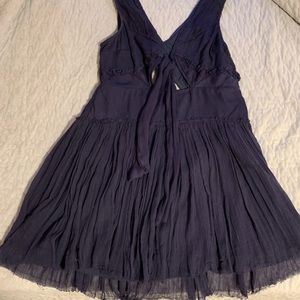Free People dress navy blue